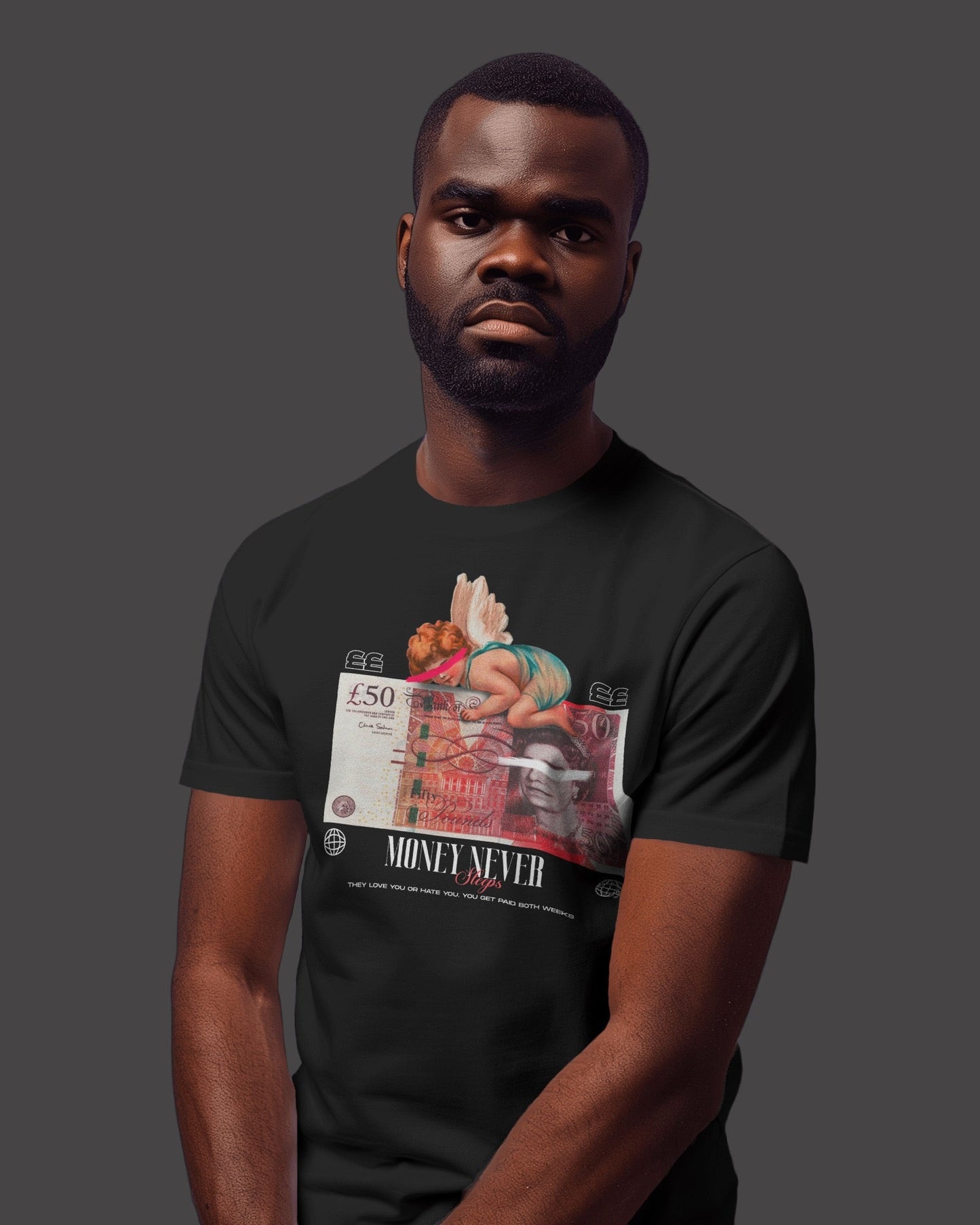 Money Never Sleeps Tee