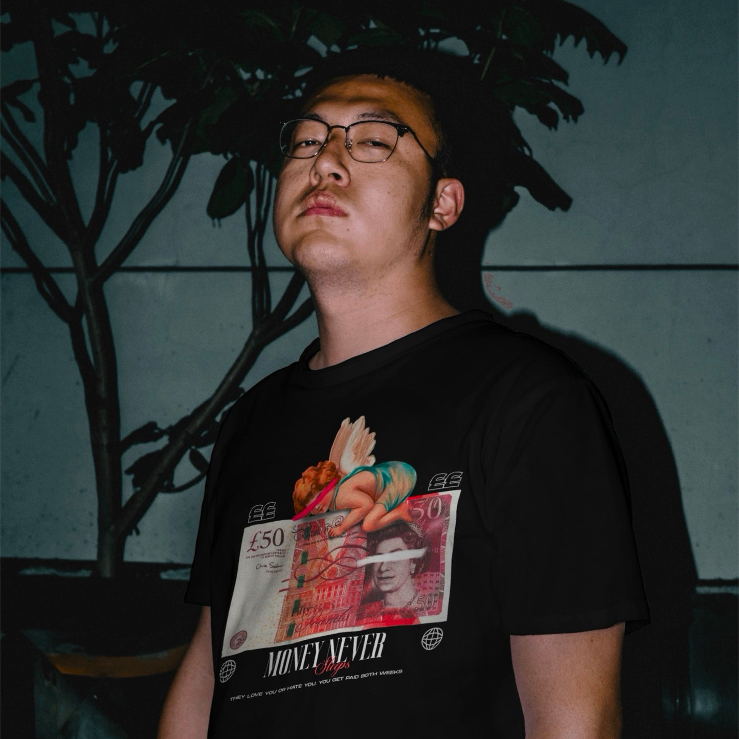 Money Never Sleeps Tee