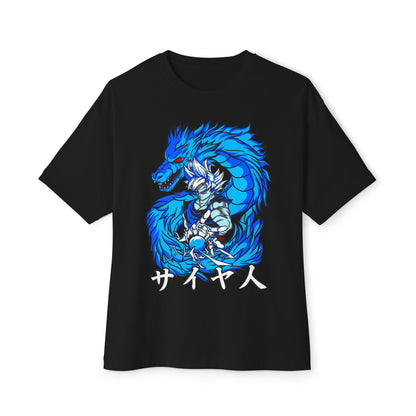 Goku Blue Super Saiyan Oversized Tee