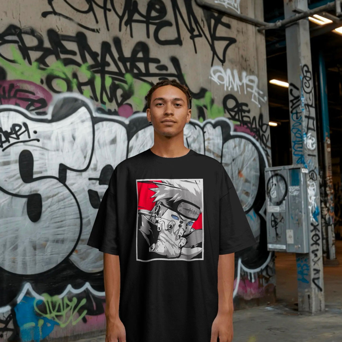 Naruto Pain Oversized Tee