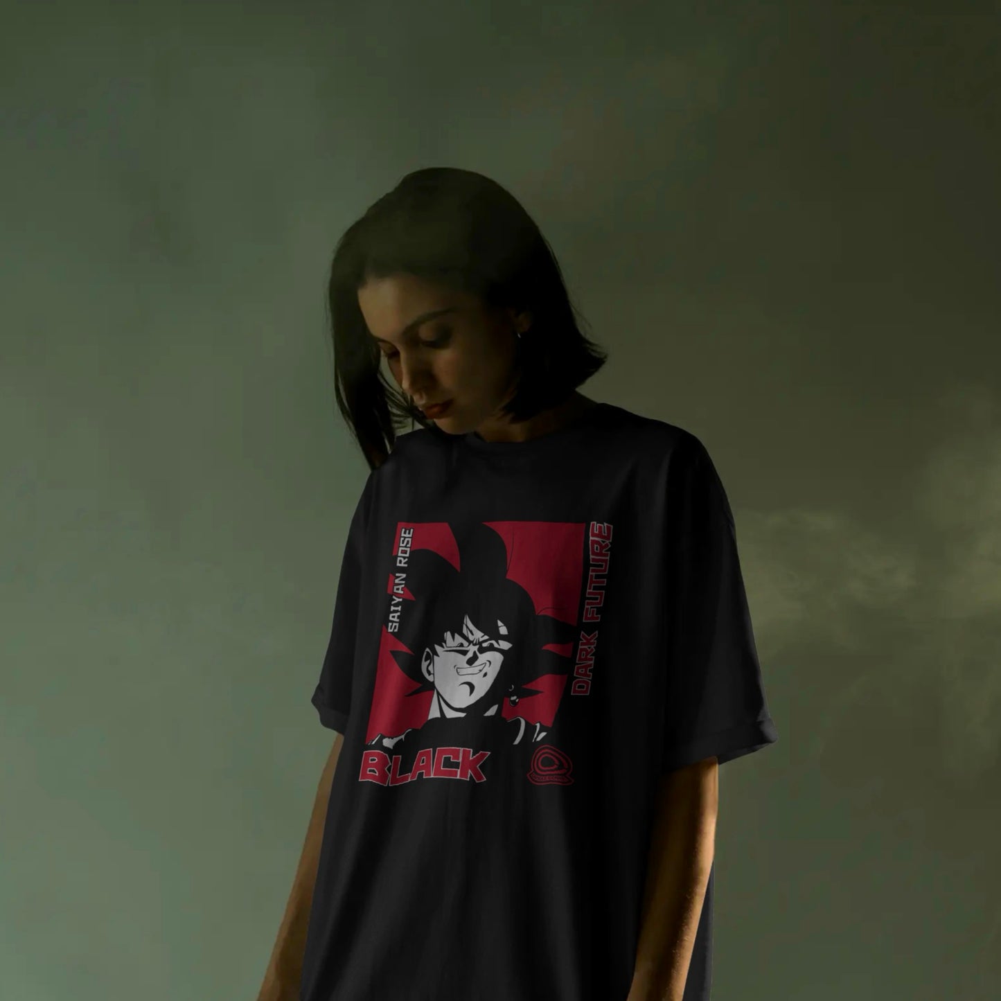 Dark Future Goku Oversized Tee
